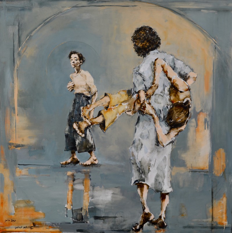 Gabriel Schmitz, Galería Jordi Barnadas, pintura barcelona, artgallerybcn
