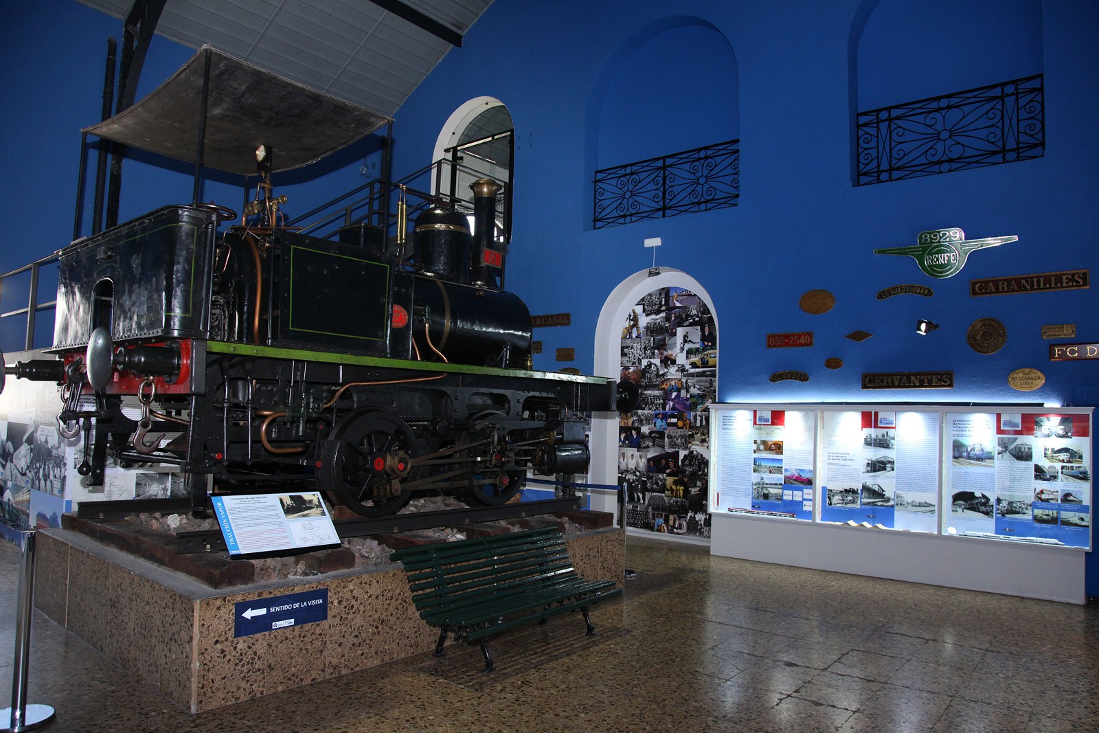 Museo del Ferrocarril en MadridHasta