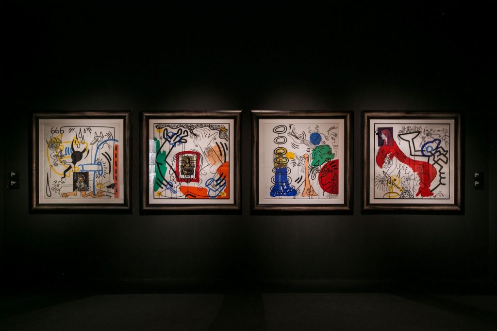Keith Haring, Roy Lichtenstein, Robert Rauschenberg y Andy Warhol.  CENTROCENTRO, lola duran ucar, pop art